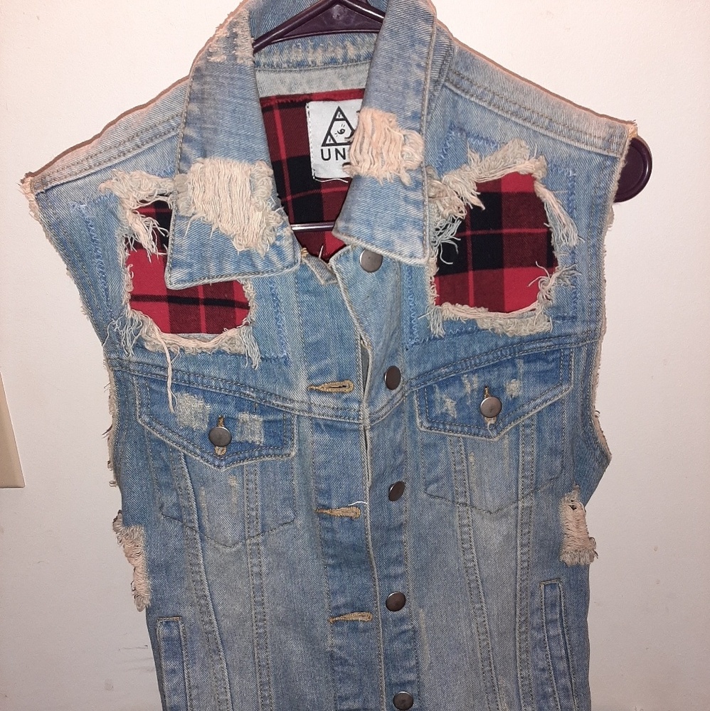 UNIF denim vest